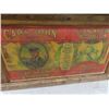 Image 4 : Wooden Chest w Captain John Adv 16" x 30" x 15"