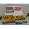 Image 1 : 1952, 1957 License Plates & Tags, 57 Magazine Pontiac Adv
