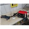 Image 1 : Set of 2 Trailer Hubs 5 Stud, Floor Jack, & Tire Wrench