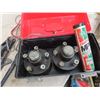 Image 2 : Set of 2 Trailer Hubs 5 Stud, Floor Jack, & Tire Wrench