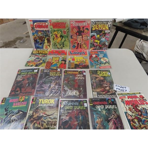 Approx 17 Comics - 12 cents & UP - ARchie, Tuvok, World of Wars & More!