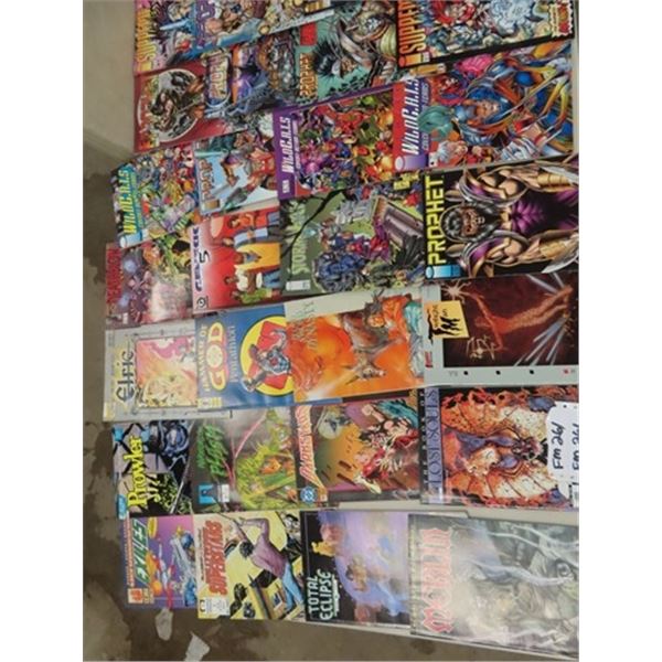55 Misc Comics $1.95 & Up Shadow, Night Thrasher, Mirage & More!