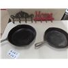Image 1 : 2 Cast Frying Pans , & 2 Cast Key Rings