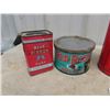 Image 3 : 5 Blue Ribbobn & Red Rose Tins