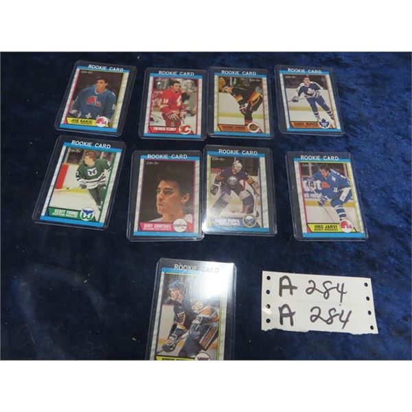 9 Rookie Hockey Cards, Steve Tuttle, Scott Young, Joe Sakic & More