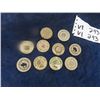 Image 1 : 10 Wooden Nicles w Various Adv