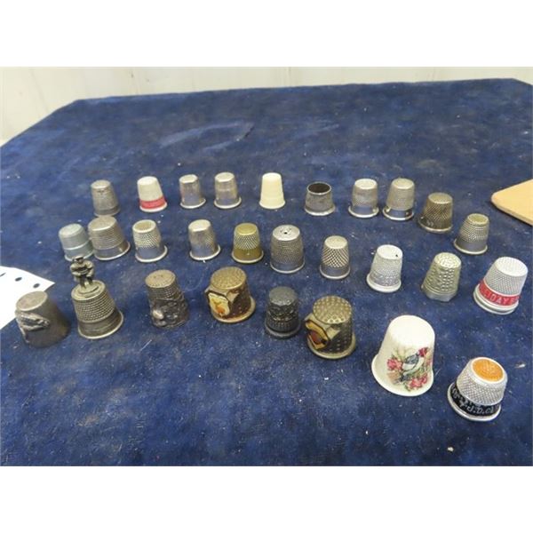 27 Thimbles - Modern & Vintage