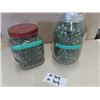 Image 1 : 2 Jars of 2000 Plus Marbles