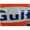 Image 2 : (VE) Modern Gulf Metal Embossed Sign 24" Rd