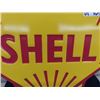 Image 2 : Modern Metal Embossed Shell Sign 24" RDish