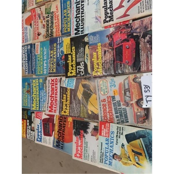 56 Mechanix, Popular Mechanics, Childrens Digest 50's - 70's