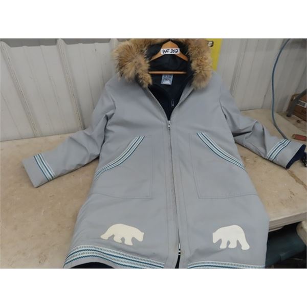 Yukon Parka Sz Large with Over Coat