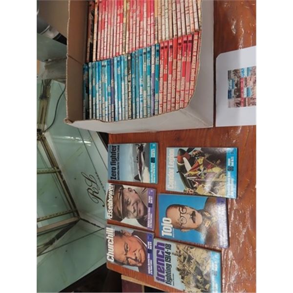 Approx 63 Ballantine Military Books