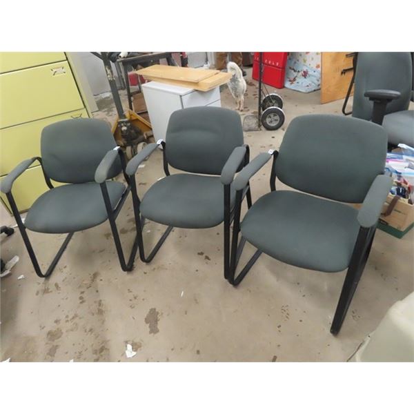 3 Waiting Room Chairs