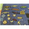 Image 3 : Approx 40 Military Badges, Cloth Insignia, Button Polisher, Rank