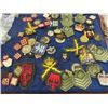 Image 3 : Approx 200 Plus Military Badges , Pins, Rank Cloth Isignia