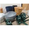 Image 3 : Approx 25 New Plastic Planters & Water Cans