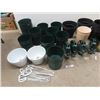 Image 1 : Approx 25 New Plastic Planters & Watering Cans
