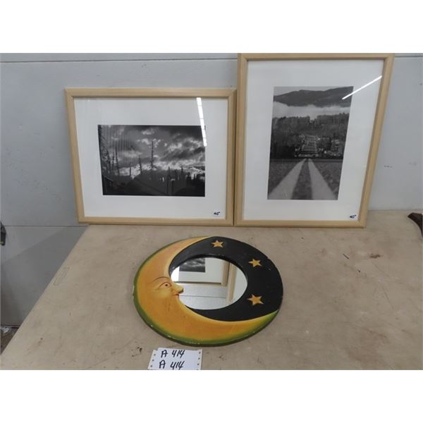 3 Framed Pictures