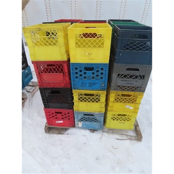 36 Milk Crates Great for Shelving, or Organizing Tools or Endless Ideas