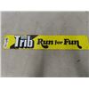 Image 1 : (FU) Vintage Metal Sign The Trib Newspaper 23" x 44"