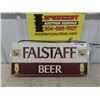 Image 1 : (FU) Falstaff Light UP Beer Sign 10" X 25"