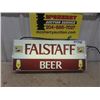 Image 2 : (FU) Falstaff Light UP Beer Sign 10" X 25"