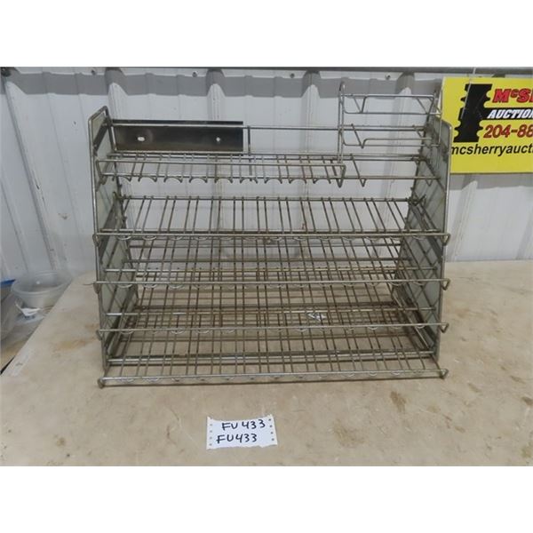 (FU) Metal 7 -11 Store Product Display 25 X 20  X 12 