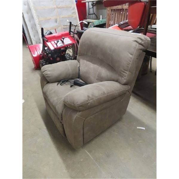 Leather Power Recliner