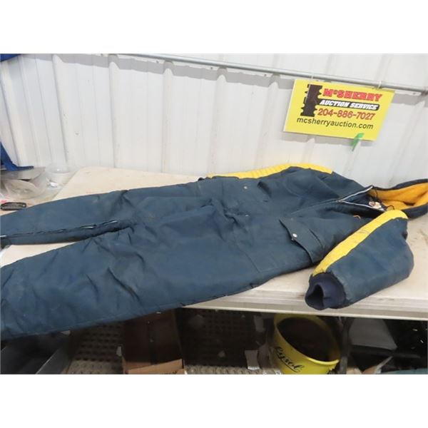 Vintage 1 Pc Ski Doo Snowmobile Suite- Size 46