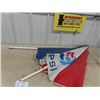 Image 1 : (FU) Vintage Pepsi Pation Umbrella, Tackle Box & Net Coleman Heater, Popcorn Maker, Fire Extinguishe