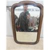 Image 1 : Wood Framed Vintage Mirror 15"X 23"
