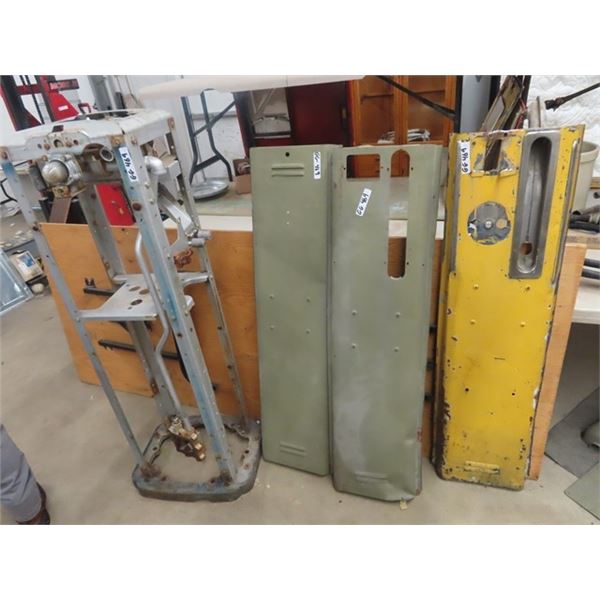 Gilbraco Pump Frame & Base , 3 Panels, & 4 th Pannel for Chrome