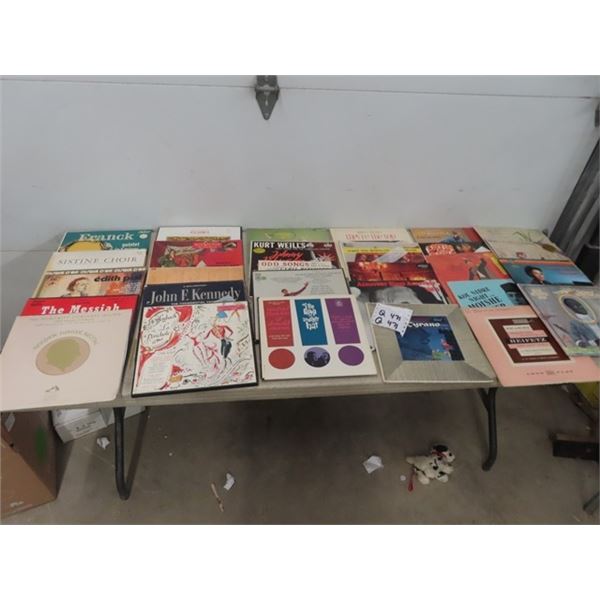 Approx 29 Various Records Classical Plus