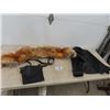 Image 1 : Danier Leather Jacket - Large, Purse, Fox Shawl
