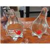 Image 2 : 7 Glass Penguins & Swan Paper Weights
