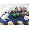 Image 2 : Approx 21 Elephant Figurines & Statues - Ceramic Glass & Stone