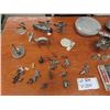 Image 2 : Silver Figurines S & P, Collectible Spoons, Sugar Bowls Plus More!