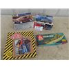 Image 1 : 3 Models - Rvel 26 Ford Sedan, AMT 62 Catalina Lindberg, Cleveland Cruiser Ship & Home Improvement G