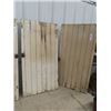 Image 2 : (J) 4 Painted Doors 3 Are 45" x 23" & 1 Is 27" x 21"