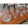 Image 2 : 26 Cut Glass Vases, Candy Dishes & Bells