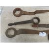 Image 2 : (J) 5 Large Industrial Wrenches