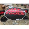 Image 2 : MAC Tool Publ Style Table & 3 Swivel Stools Table is 44" H & 30" RD