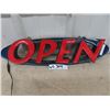 Image 2 : Neon Open Sign 19" X 6"