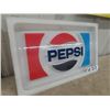Image 2 : Plexi Pepsi Sign & Medallion Beer Sign 16" X 15"