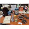Image 1 : New Candle Warmer, Pottery Tea Set, Vintage Lion Radio & Bird Cage, Ukrainian Egg Plus More!