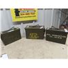 Image 1 : (JP) 3 Metal Military Ammo Crates