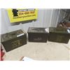 Image 1 : (JP) 3 Metal Military Ammo Crates