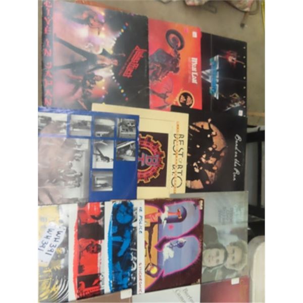 (WH) Approx 20 Rock & Pop Records, Meat Loaf, Judas Priest, Van Halen, The Police, Cyndi Lauper & Mo