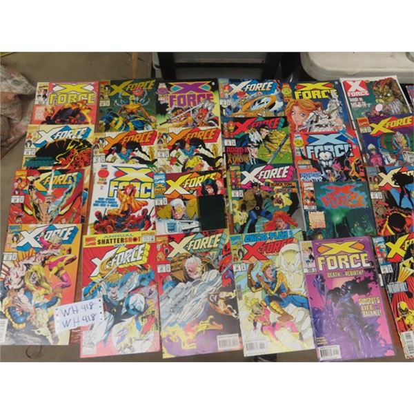 (WH) Approx 50 Comics -20 Cents & Up X - Force